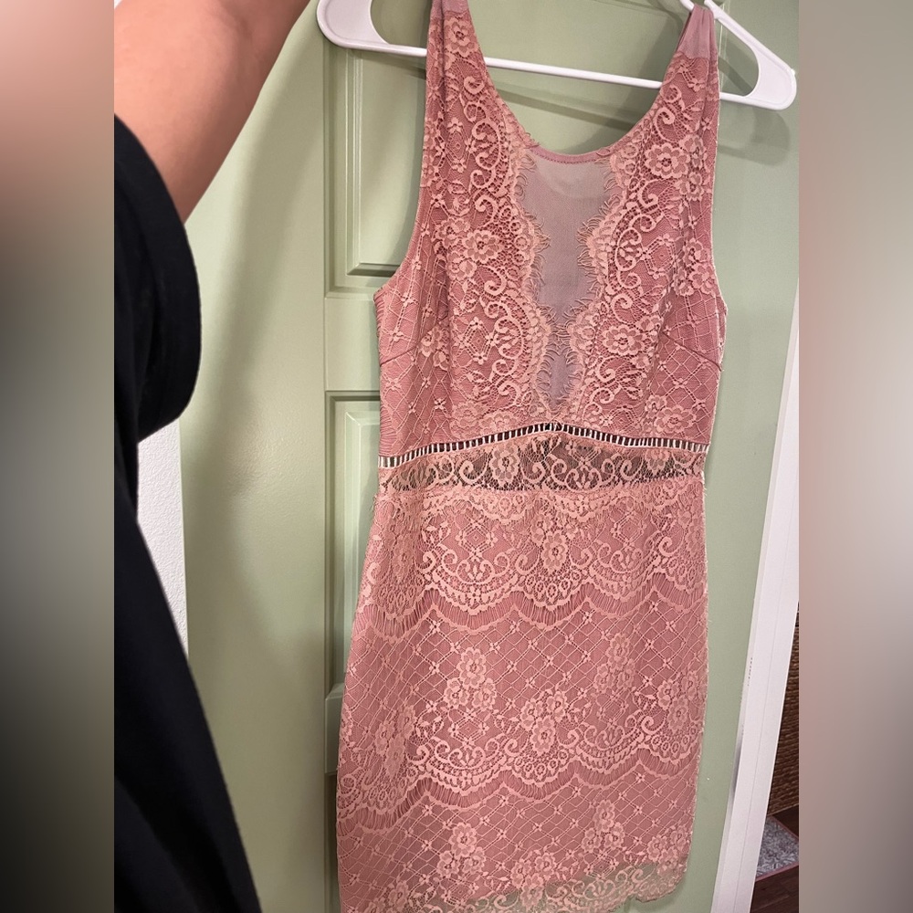 Lush Blush Lace Top